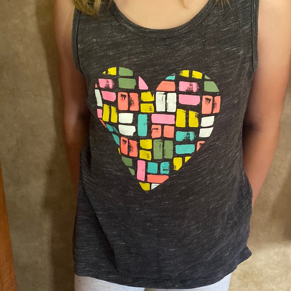 Girls cat and Jack tank top